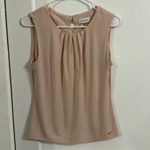 Calvin Klein blouse. Size S. Blush pink.